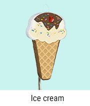 Ica cream, Glace pour cet �t� 2017