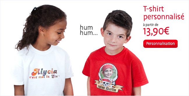 T-shirt personnalisé