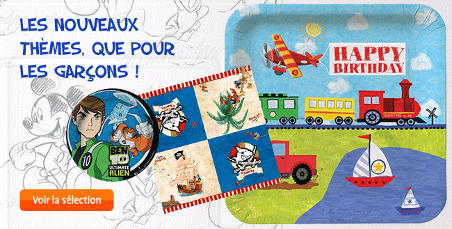 Nouveaux themes Garçons