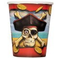 8 gobelets pirate carte au tr�sor