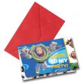 6 invitations Toy story 3
