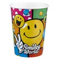 8 gobelets Smiley world