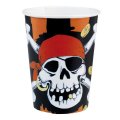 8 gobelets Pirate t�te de mort