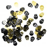 Confettis Pirate t�te de mort