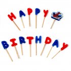 Bougies ''Happy Birthday'' Spiderman