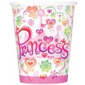 8 gobelets princesse diva