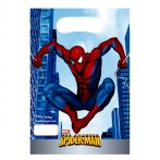 6 pochettes � cadeaux Spiderman