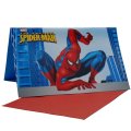 6 invitations Spiderman
