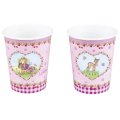8 gobelets Lillif�e