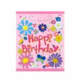 8 pochettes � cadeaux Fleurs et Papillons