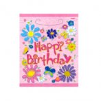 8 pochettes � cadeaux Fleurs et Papillons