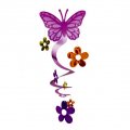 D�coration spirale papillons