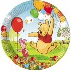 10 assiettes Winnie L'ourson