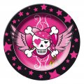 8 Assiettes Pirate girl