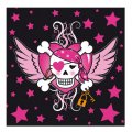 20 Serviettes Pirate girl