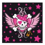 20 Serviettes Pirate girl