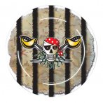 8 Assiettes Red Pirate