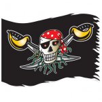 Drapeau Red Pirate