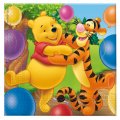 16 serviettes Winnie fantastic
