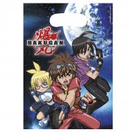 6 pochettes � cadeaux Bakugan
