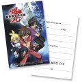 6 invitations Bakugan