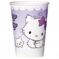 8 gobelets Charmmy Kitty mauve