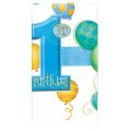 Nappe anniversaire 1 an gar�on