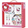 Coffret Vaisselle M�lamine Hello Kitty