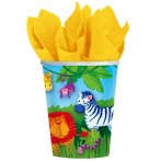 8 gobelets Jungle