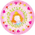 10 assiettes Petite Princesse