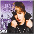 16 serviettes Justin Bieber