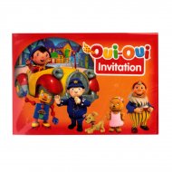 6 Invitations Oui-oui