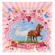 20 Serviettes Mon Cheval