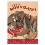 8 invitations western