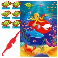 Grand jeu marin � fixer au mur