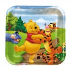 8 assiettes Winnie adventure