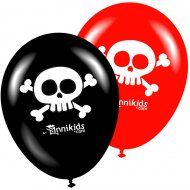 8 Ballons Annikids Pirates-Party
