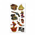 1 planche Stickers pirates