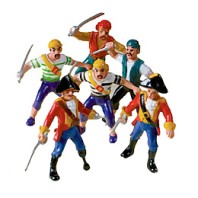 8 Figurines Pirate