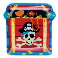 Assiette m�lamine Pirate