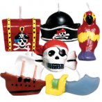 Bougies Pirates-Party!