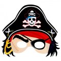 6 Masques de pirates