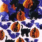 Confettis m�tal Halloween