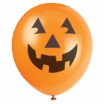 6 Ballons citrouille