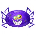 Ballon G�ant Araign�e Yeux Lumineux