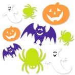 30 d�corations de fen�tre Halloween