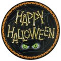 8 assiettes araign�e happy halloween