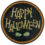 8 assiettes araign�e happy halloween