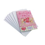 6 cartes d'invitation Lillebi 2