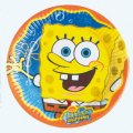 10 assiettes Bob l'Eponge